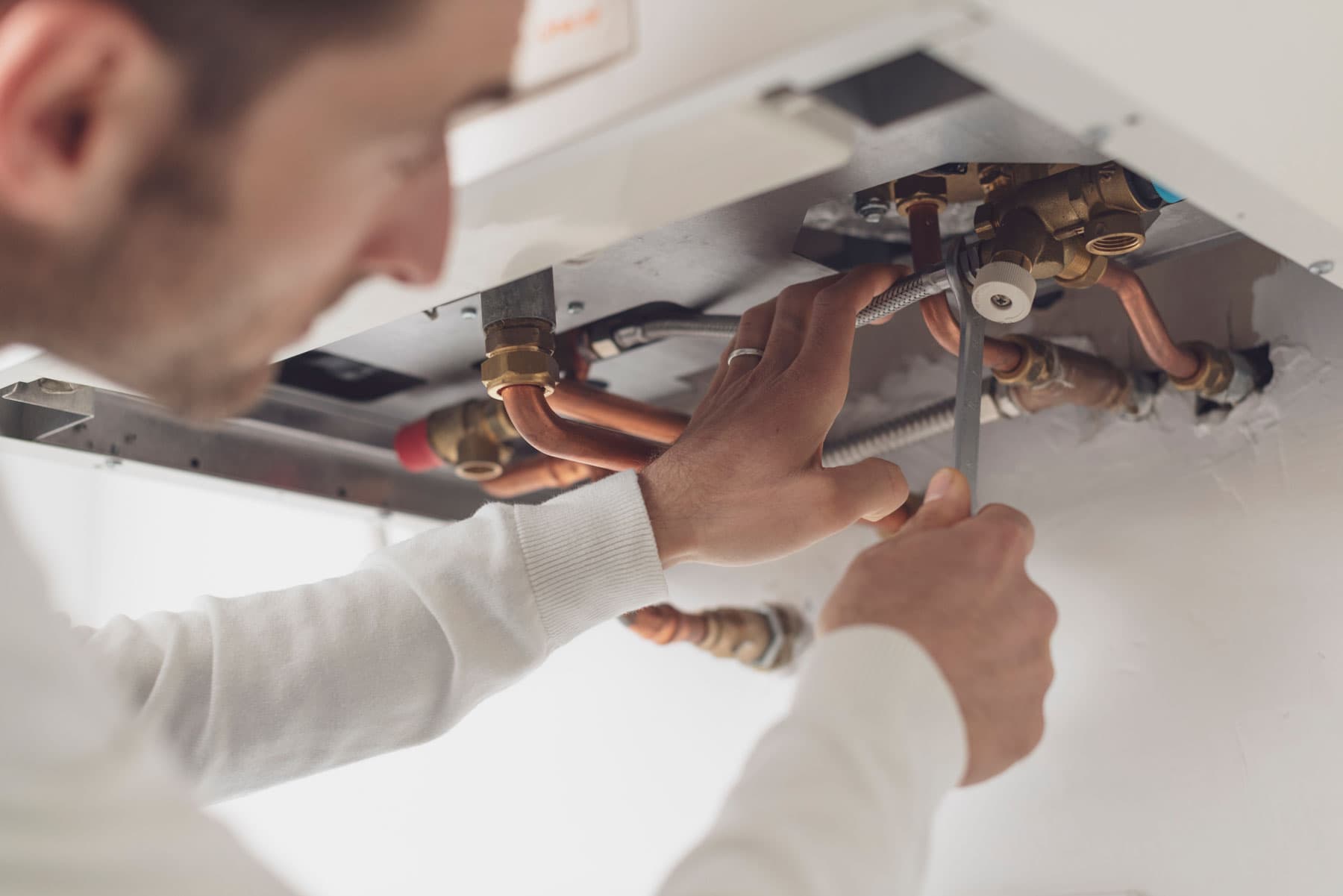 Gas line installation and repair
