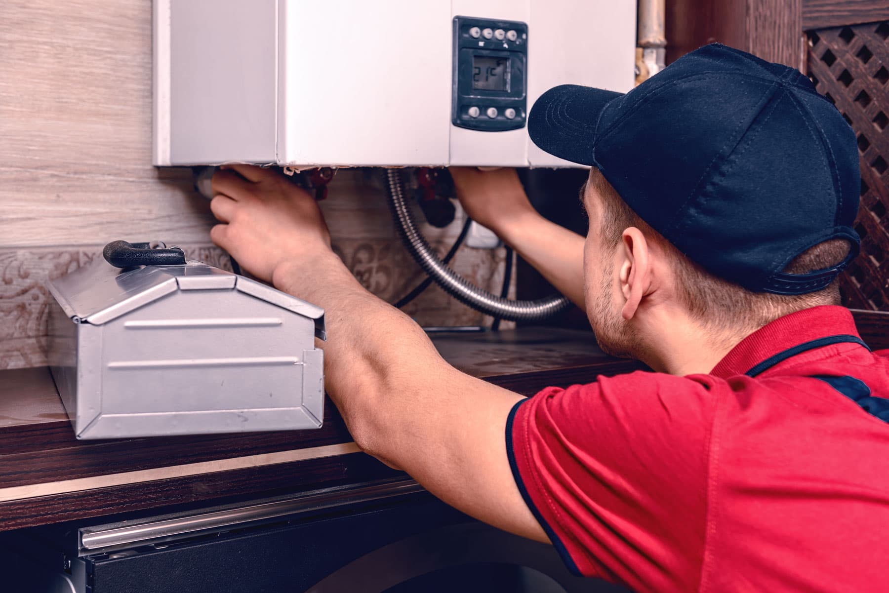 Boiler installation in Bridgeview, BC